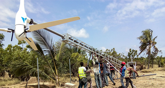 Instalación de Renovables en Ghana